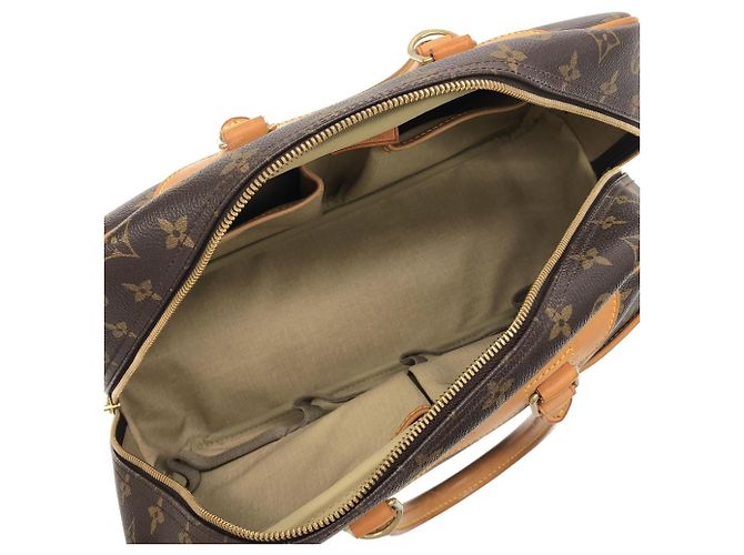 Borsa Vanity Bowling Monogram Louis Vuitton Marrone - vista 8