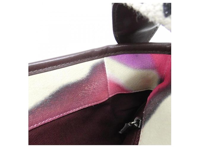 Chanel 90809 Mehrfarbige Schultertasche Pink Mehrfarben - Ansicht 10