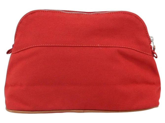 Hermès Hermes Bolide Canvas Rouge - vue 2