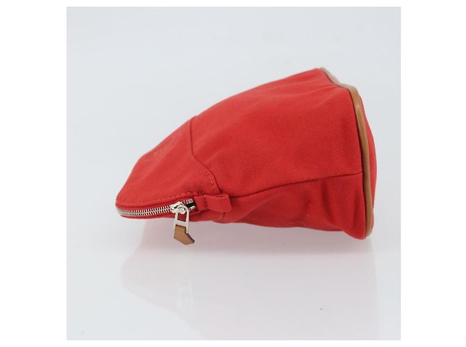 Hermès Hermes Bolide Canvas Rouge - vue 4