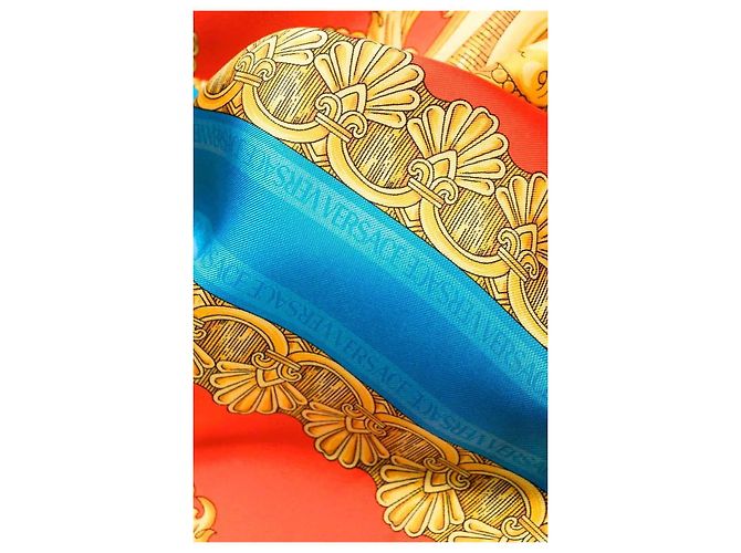 Abito Midi Nero/multicolore Versace - vista 6