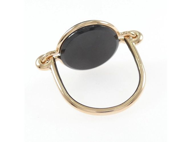 Hermès Exlibris Ring aus Roségold - Ansicht 3