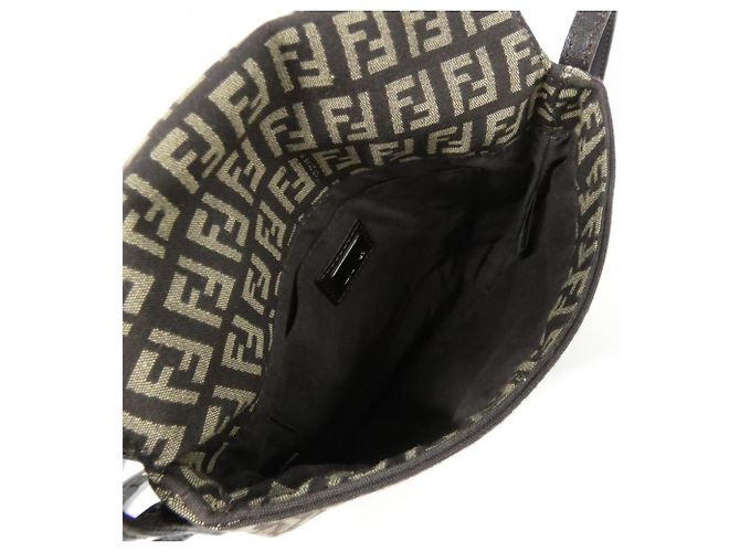 Borsa a Spalla Fendi 8BT075 JQ4 Marrone Beige - vista 6