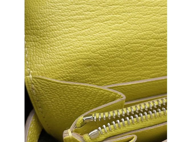 Hermès Cartera Hermes Kelly Long en Lima Dorado - vista 8