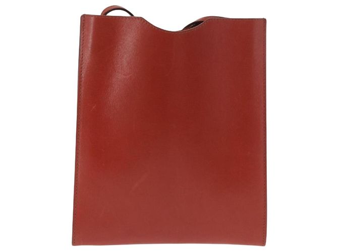 Borsa in pelle Onimaitou di Hermès Bordò - vista 2