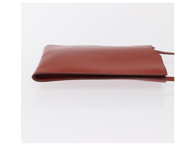 Borsa in pelle Onimaitou di Hermès Bordò - vista 3