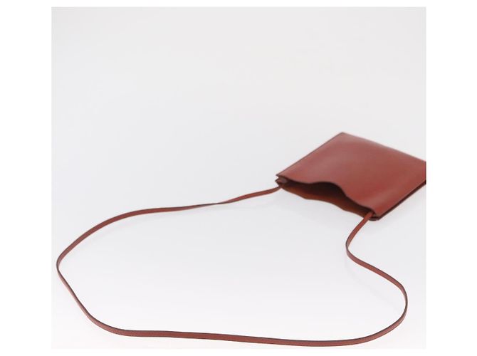 Borsa in pelle Onimaitou di Hermès Bordò - vista 6