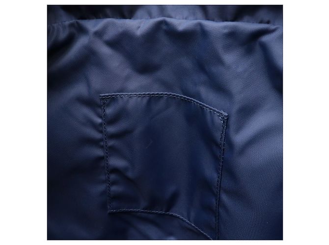 Zaino GG in nylon di Gucci in blu navy - vista 8