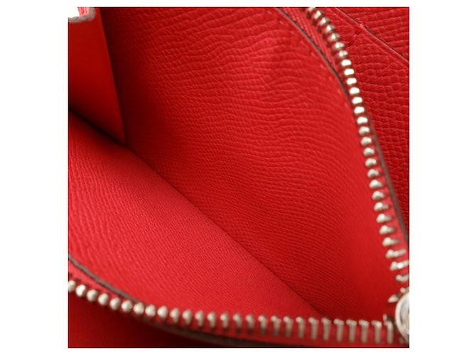 Hermès HERMES Cartera Compacta Bi-fold Constance Rosa Fucsia - vista 6