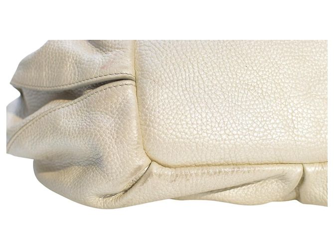 Céline Borsa Celine Grande in agnello argento con doppio manico per la spesa. - vista 12