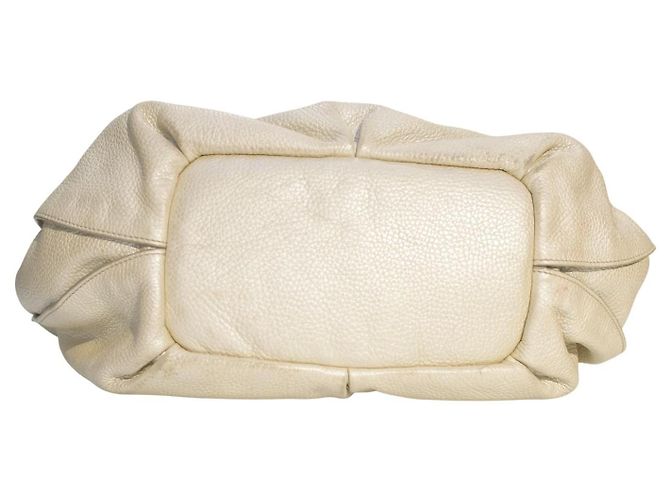Céline Borsa Celine Grande in agnello argento con doppio manico per la spesa. - vista 8