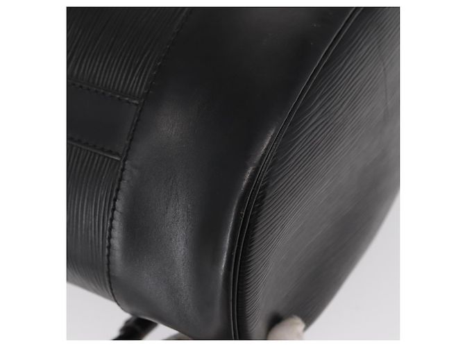 LOUIS VUITTON Borsa a Spalla Epi Randonnee PM Nera M52352 LV Auth 164683 Nero - vista 16