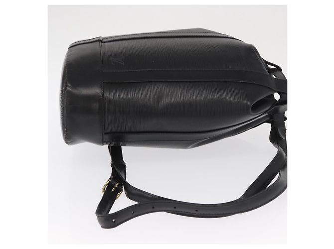 LOUIS VUITTON Borsa a Spalla Epi Randonnee PM Nera M52352 LV Auth 164683 Nero - vista 3