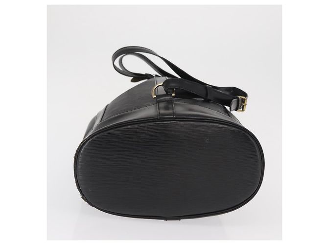 LOUIS VUITTON Borsa a Spalla Epi Randonnee PM Nera M52352 LV Auth 164683 Nero - vista 5