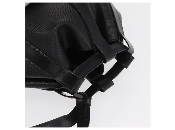 LOUIS VUITTON Borsa a Spalla Epi Randonnee PM Nera M52352 LV Auth 164683 Nero - vista 6