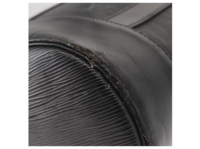 LOUIS VUITTON Borsa a Spalla Epi Randonnee PM Nera M52352 LV Auth 164683 Nero - vista 9