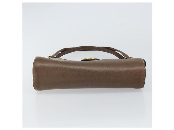 Gucci Borsa a Spalla GG Supreme PVC Beige Oro Auth 164473 D'oro - vista 9