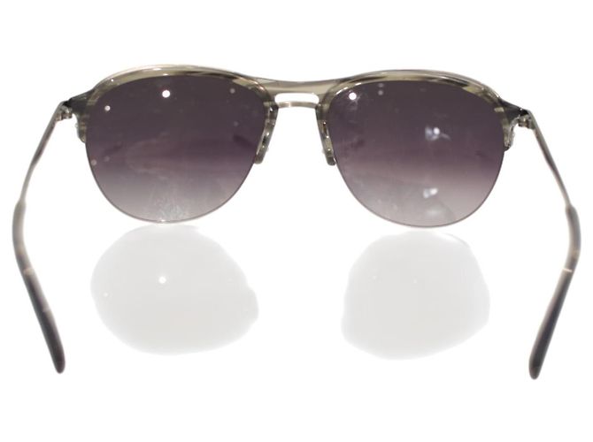 Gafas de sol Barton Perreira HEIST Pewter / Espejo Gris – Gafas de sol aviador unisex, 100% de protección UV - vista 3