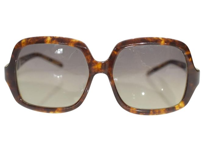 Autre Marque Christian Roth 14253 Oversized Square Sunglasses Tortoiseshell Frame Gradient Brown - view 2