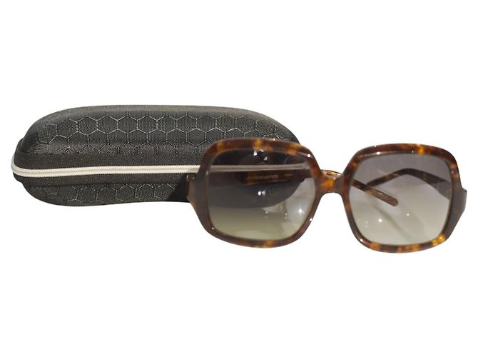 Autre Marque Christian Roth 14253 Oversized Square Sunglasses Tortoiseshell Frame Gradient Brown - view 8