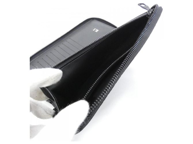Louis Vuitton Taurillon Monogram Zippy Wallet Black - view 10