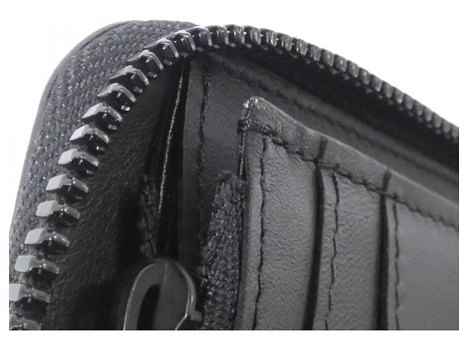 Louis Vuitton Taurillon Monogram Zippy Wallet Black - view 8