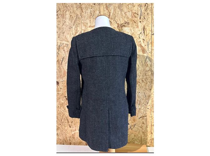 Isabel Marant Etoile Abrigo de Lana Gris Isabel Marant Étoile - vista 8