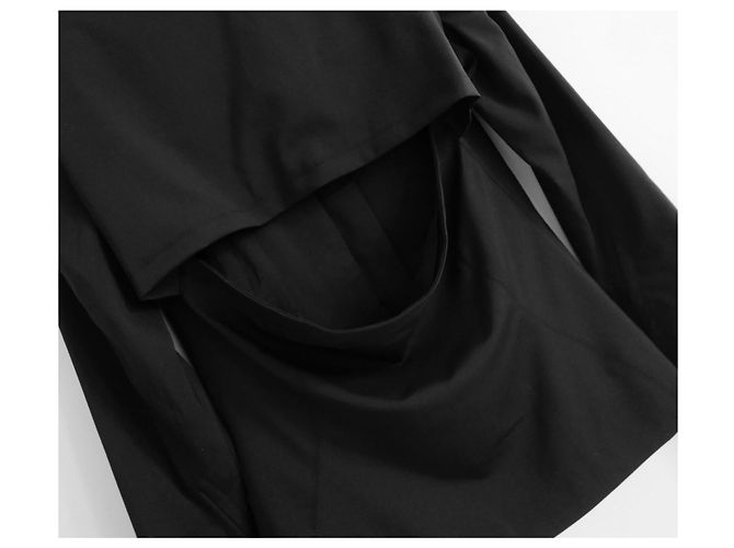 Jacquemus A Jaqueta Blazer Obiou com Costas em Camadas Preto - vista 5