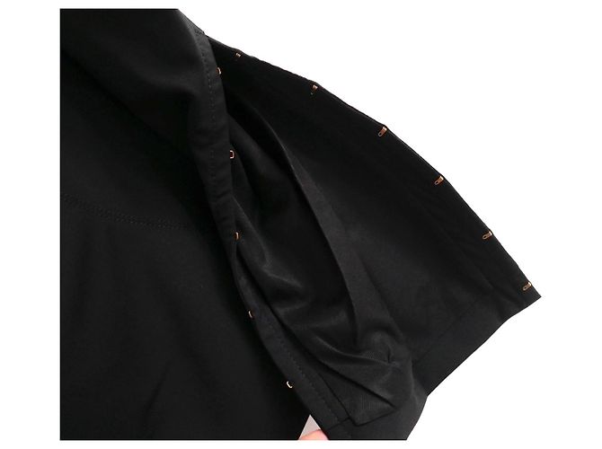 Jacquemus A Jaqueta Blazer Obiou com Costas em Camadas Preto - vista 6