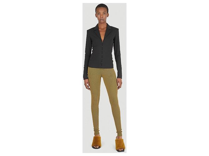 Jacquemus A Jaqueta Blazer Obiou com Costas em Camadas Preto - vista 9
