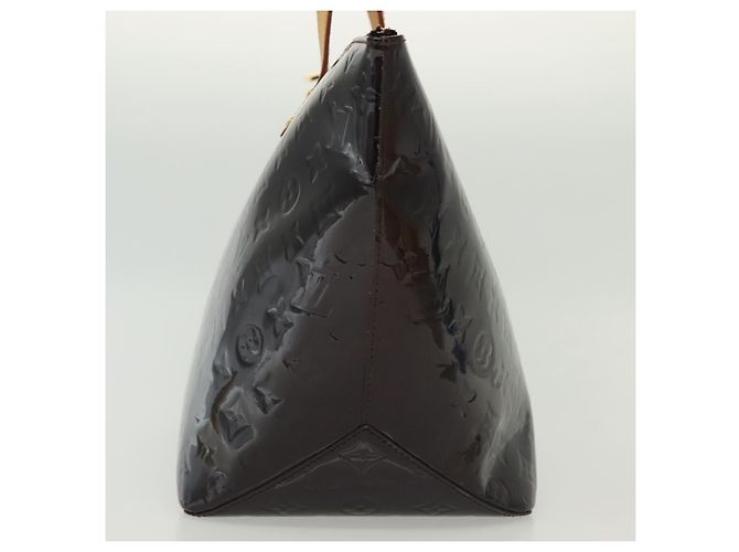 Borsa Bellevue Monogram Vernis GM di Louis Vuitton Bordò - vista 3