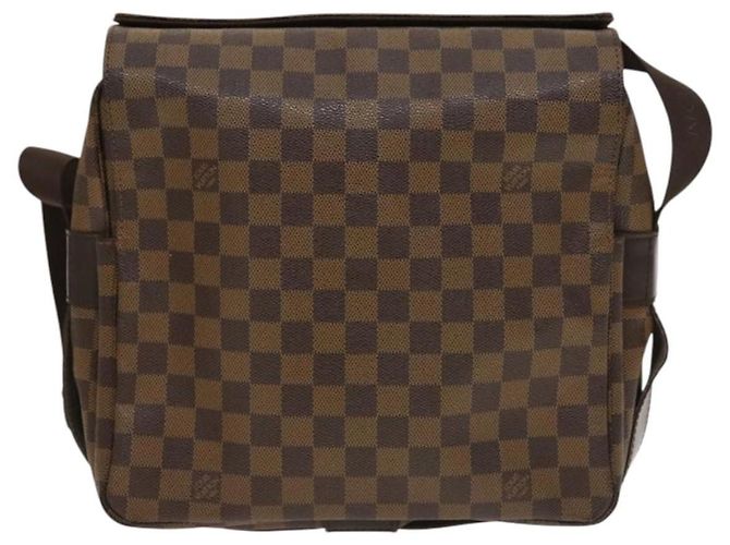 Borsa a mano Naviglio Damier Louis Vuitton Marrone - vista 2