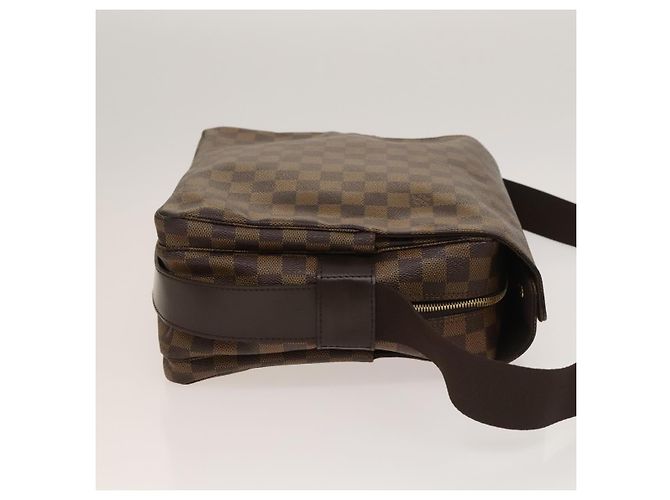 Borsa a mano Naviglio Damier Louis Vuitton Marrone - vista 3