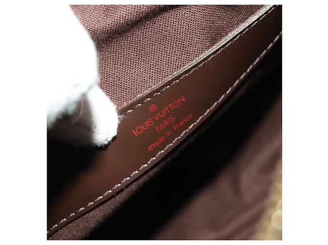 Borsa a mano Naviglio Damier Louis Vuitton Marrone - vista 6