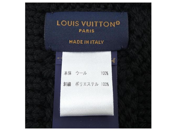 Sciarpa Snug Damier Heritage Louis Vuitton Nero - vista 3