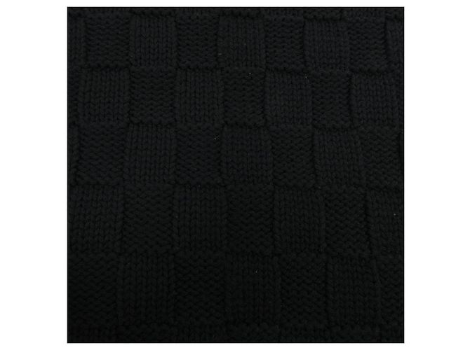 Sciarpa Snug Damier Heritage Louis Vuitton Nero - vista 4