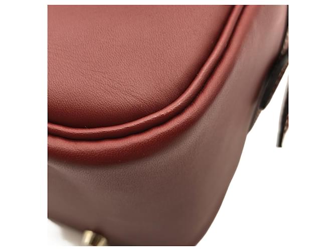 Borsa a mano Hermès Plume Rosso - vista 2
