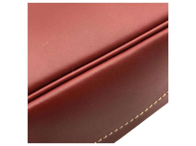 Borsa a mano Hermès Plume Rosso - vista 3