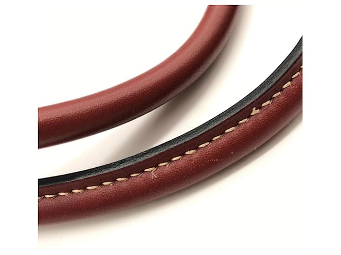 Borsa a mano Hermès Plume Rosso - vista 5