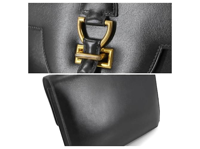 Borsa a Spalla Sandrine Hermès Nero - vista 10