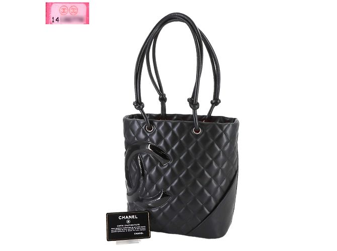 Chanel Cambon Linie Medium Tote Bag Schwarz - Ansicht 2