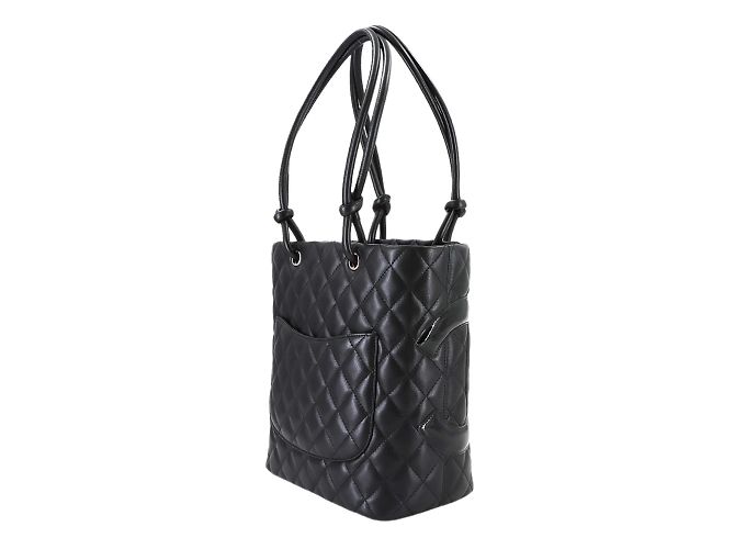 Chanel Cambon Linie Medium Tote Bag Schwarz - Ansicht 4