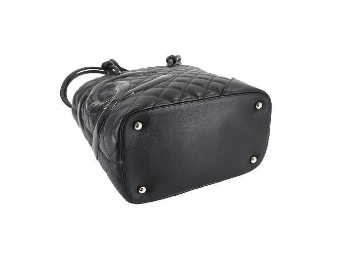 Chanel Cambon Linie Medium Tote Bag Schwarz - Ansicht 5