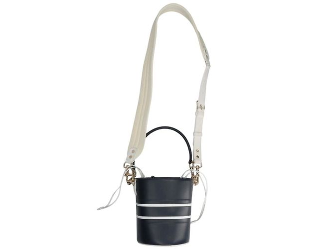 Christian Dior Vibe Bucket in pelle con coulisse Small - vista 2