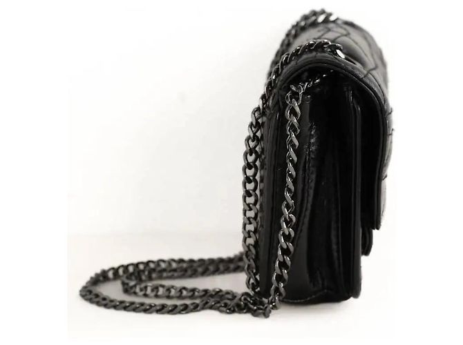 Zadig & Voltaire Borsa a tracolla in pelle nera Nero - vista 2
