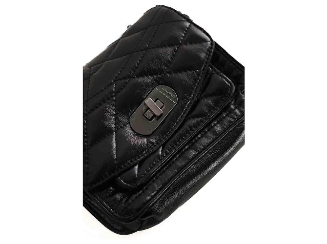 Zadig & Voltaire Borsa a tracolla in pelle nera Nero - vista 4