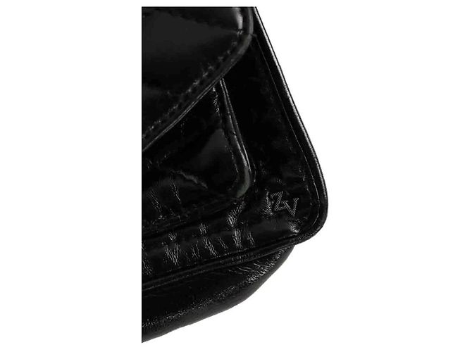Zadig & Voltaire Borsa a tracolla in pelle nera Nero - vista 5