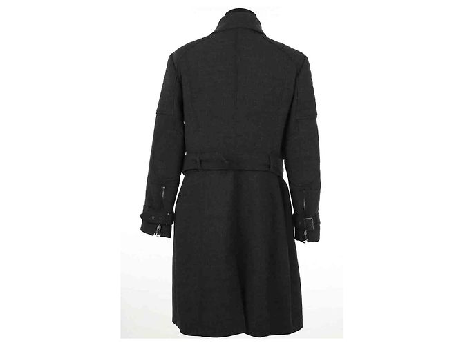 Burberry Abrigo antracita Gris antracita - vista 4