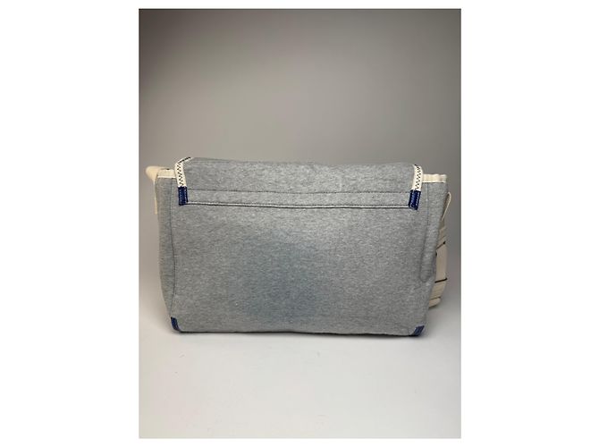 Comme Des Garcons Vintage Comme Des Garçons Wool Canvas Bag Grey White Navy Gris - vue 15