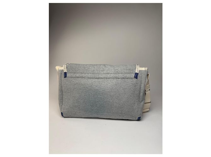 Comme Des Garcons Vintage Comme Des Garçons Wool Canvas Bag Grey White Navy Gris - vue 2